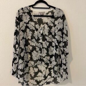 Oversized RACHEL RACHEL ROY sheet patterned blouse